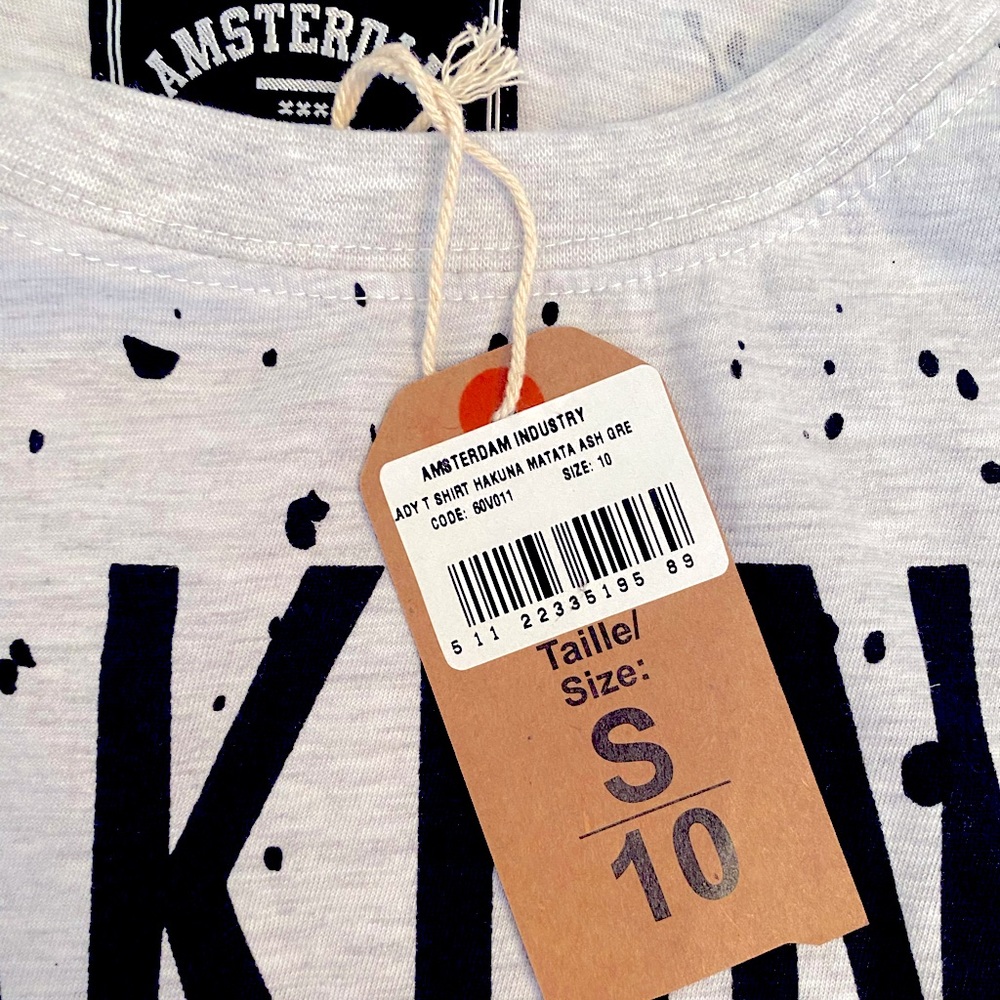 NWT Amsterdam Industry Hakuna Matata Tee - Picture 9 of 10